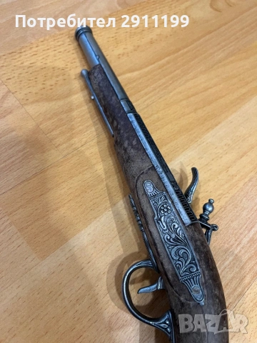 Реплика на кремъклия, снимка 7 - Антикварни и старинни предмети - 53814657