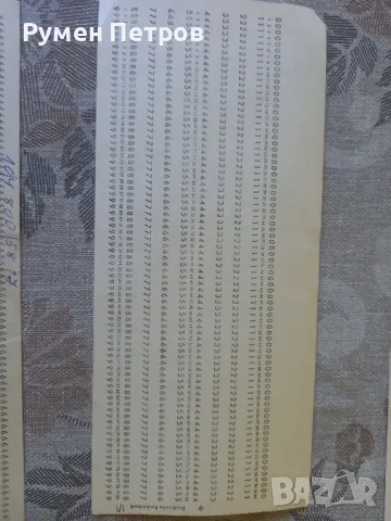 Перфокарти, ГДР., снимка 2 - Антикварни и старинни предмети - 50068315