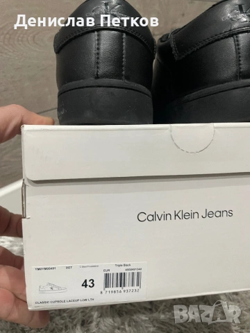 Мъжки кецове Calvin Klein, снимка 7 - Кецове - 53035393