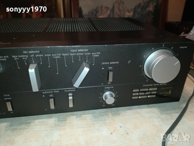 TECHNICS SU-V505 AMPLIFIER MADE IN JAPAN-LNV ВНОС SWISS 2806231041, снимка 4 - Ресийвъри, усилватели, смесителни пултове - 41379694