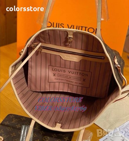 Чанти Louis Vuitton Neverfull кодDS59, снимка 5 - Чанти - 39691573