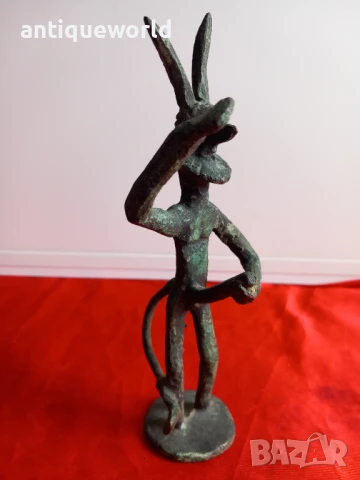 Фавн , САТИР, Бронзова Пластика ,Фигура , Статуетка