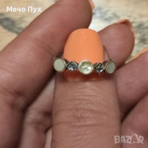 Сребърен пръстен (157), снимка 2 - Пръстени - 40940305