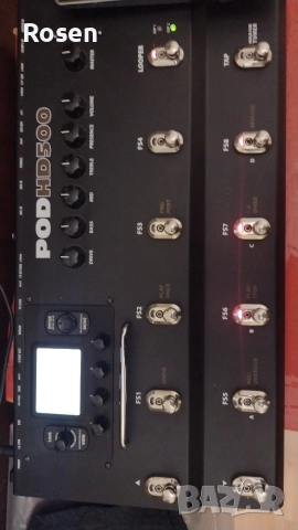 Продавам:Line6 HD pod 500 мулти ефект китарен процесор., снимка 6 - Китари - 52593395
