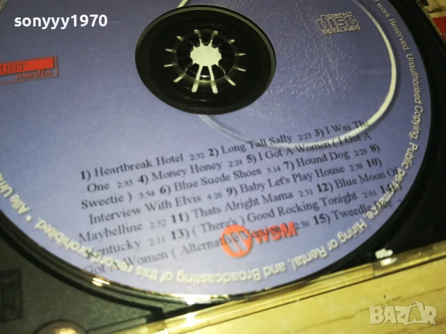 ELVIS PRESLEY CD 1308251918, снимка 15 - CD дискове - 51357807