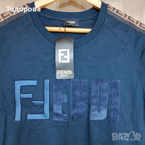 Нова тениска Fendi, снимка 3 - Тениски - 53779592