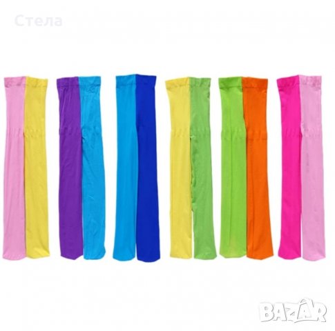 Двуцветен детски чорапогащник , чорапогащник за балет, снимка 3 - Чорапи - 34407076