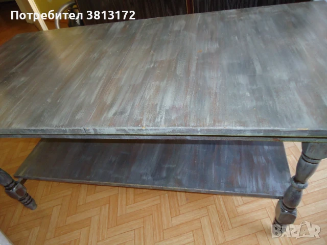 холна маса и бюро състарен ефект, снимка 3 - Маси - 51023161