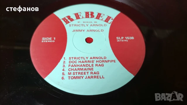 Дългосвиреща грамофонна плоча на JIMMY ARNOLD „strictly arnold”, USA, банджо, снимка 5 - Грамофонни плочи - 51163866