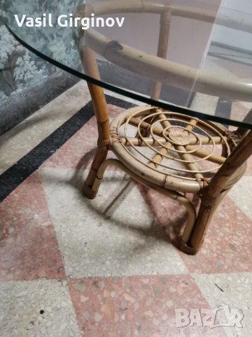 Ратанова масичка , снимка 2 - Маси - 40821997