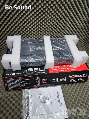 4 канален Усилвател Урал Decibel 4.150 , снимка 4 - Ресийвъри, усилватели, смесителни пултове - 53383970