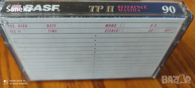 BASF TP II 90, снимка 4 - Аудио касети - 49829270