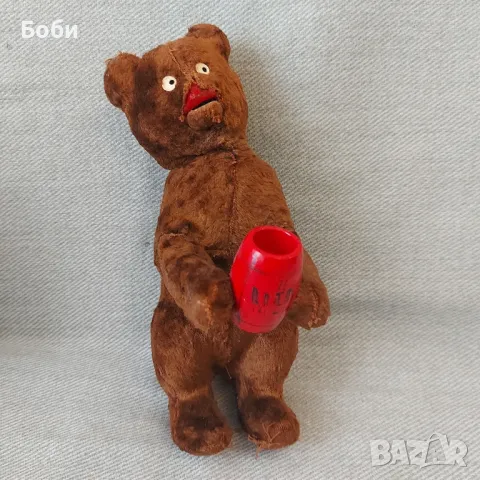 Стара Руска Механична Играчка Мечка