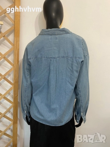 дънкова риза , снимка 3 - Ризи - 52037202