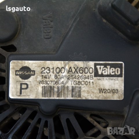 Алтернатор 80A Nissan Micra (K12)(2003-2010) ID:92443, снимка 3 - Части - 39357971