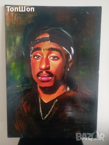 Картина 2 Pac - Tupac Shakur 5, снимка 1 - Картини - 41045326