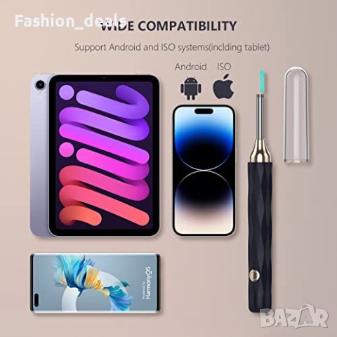 Нов Комплект за отстраняване на ушна кал уши/Безжичен LED осветление/Почистване, снимка 7 - Други - 41361916