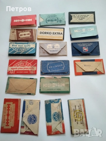 Продавам малка колекция от стари ножчета за бръснене от 1960г., снимка 7 - Колекции - 53482251