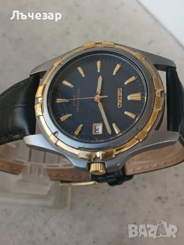 Продавам часовник Seiko-titanium quartz , снимка 3 - Мъжки - 55875960