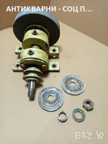 Соц Стар Вал Ос За машини техника 5кг., снимка 6 - Антикварни и старинни предмети - 50290880