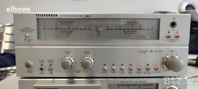 Стерео усилвател и дек Telefunken MA 1, MC 1, снимка 5 - Ресийвъри, усилватели, смесителни пултове - 49445871