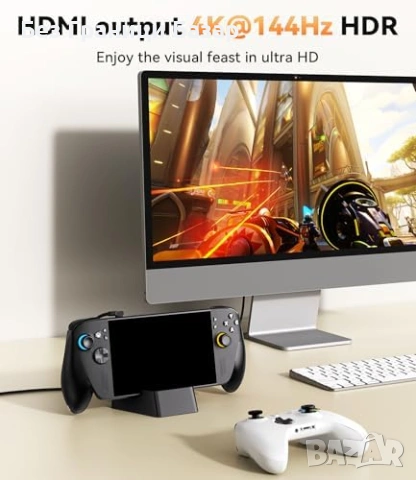 Нова станция Док за ROG Xbox Ally X 5в1 HDMI 2.1 4K@144Hz LAN 1Gbps 100W PD, снимка 5 - Друга електроника - 53647557