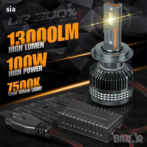 Диодни крушки R100, H4, 12V/24V, снимка 3 - Аксесоари и консумативи - 42430242