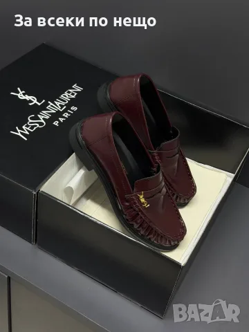 Yves Saint Laurent Луксозни Дамски Мокасини - Различни Цветове Код SK2069, снимка 3 - Дамски ежедневни обувки - 55888900