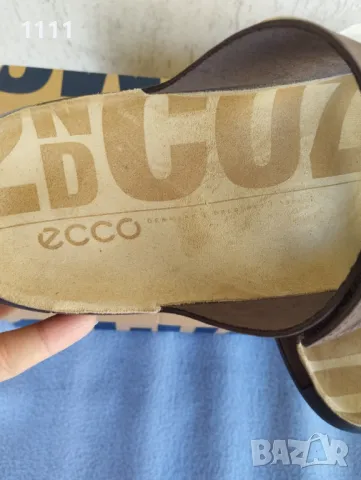Нови мъжки чехли ecco номер 40-41., снимка 13 - Мъжки чехли - 50296975