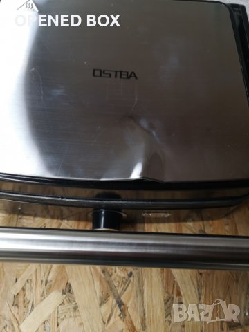 Скара OSTBA Panini Press Grill Indoor с регулиране на температурата, 1200 W, снимка 2 - Скари - 39111259