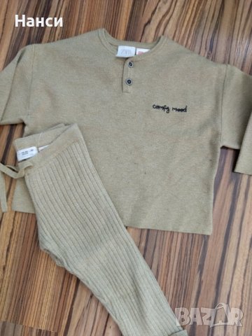 Бебешки комплекти, панталони и блузи ZARA, снимка 4 - Комплекти за бебе - 41002606