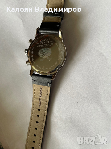 Продавам чисто нов мъжки часовник даниел клайн с каишка от естествена , снимка 4 - Мъжки - 44835375