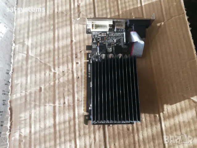Видео карта NVidia GeForce Palit GT520 HDMI 2048MB GDDR3 64bit PCI-E, снимка 6 - Видеокарти - 47839885