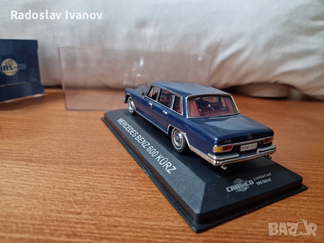 MERCEDES BENZ 600 KURZ 1:43, снимка 4 - Колекции - 53511453