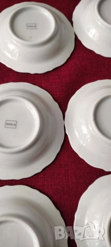 Комплект порцеланови чинии за сладко" Kahla"* 12 броя, снимка 6 - Сервизи - 53173518