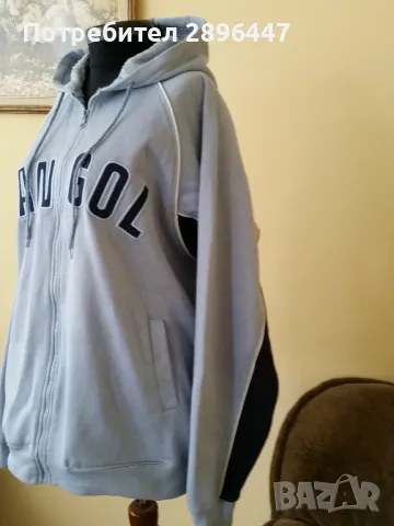 Три ватирани суитчера, фанели, блузи, снимка 4 - Суичъри - 49209961