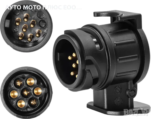 Преходник адаптер за букса за ремарке 13/7 пина 12V