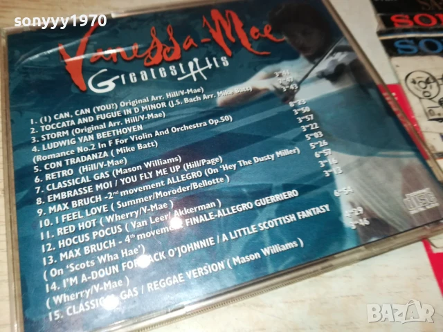 VANESSA-MAE CD 2107251006, снимка 5 - CD дискове - 51088330