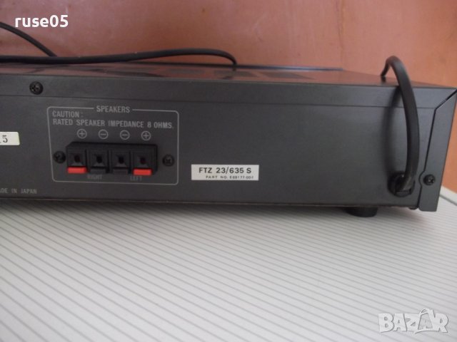 Усилвател стерео интегриран "JVC - A-K100B" работещ, снимка 9 - Ресийвъри, усилватели, смесителни пултове - 40750674