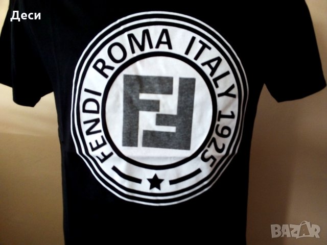 Fendi мъжка тениска нова с етикет