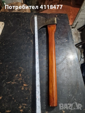 Стара брадва месарка, снимка 2 - Антикварни и старинни предмети - 53218075