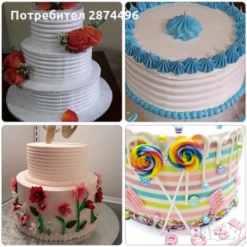 3131 Пластмасови шпатули за декорация на сладкиши и торти - 4 броя, снимка 12 - Други стоки за дома - 35713400