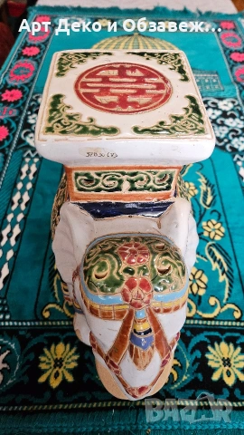 Керамично слонче, снимка 3 - Декорация за дома - 53617607