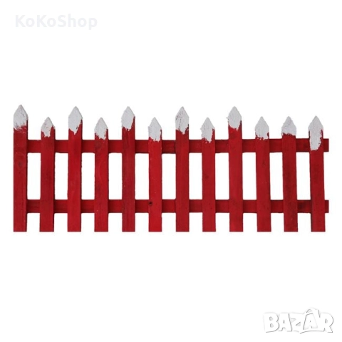 Декоративна коледна ограда-98х39 см./оградка за елха , снимка 2 - Декорация за дома - 52463647