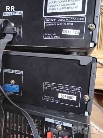 Sony TA EX 5/ST EX10/CDP EX 10, снимка 7 - Ресийвъри, усилватели, смесителни пултове - 49841052