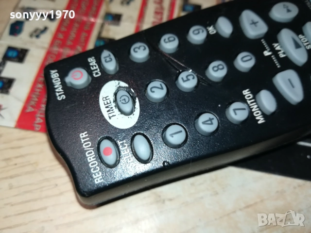 PHILIPS VHS VIDEO REMOTE CONTROL-ВНОС SWISS 2711251639, снимка 5 - Дистанционни - 52563833