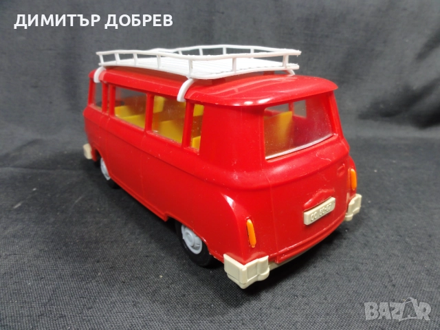 СТАРА РЕТРО СОЦ ГДР DDR ПЛАСТМАСОВА ИГРАЧКА КОЛИЧКА BARKAS B1000, снимка 3 - Колекции - 52791493