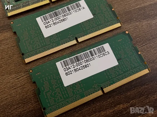 ПРОМО RAM памет 8GB Micron DDR5 4800 MHz MTC4C10163S1SC48BA1 PC5-38400, снимка 2 - RAM памет - 48006379