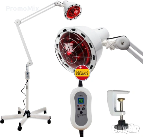  Професионална инфрачервена лампа Boston Tech WE108 Infratherap Физиотерапия и термотерапия, снимка 4 - Други - 53443914