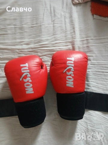 Кожени боксови ръкавици 10oz, снимка 6 - Ръкавици - 52501981
